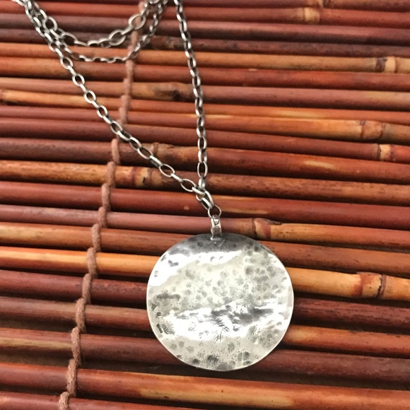 Silpada Sterling Silver Multi Chain Necklace Silver Pendant. 16” - Picture 5 of 7